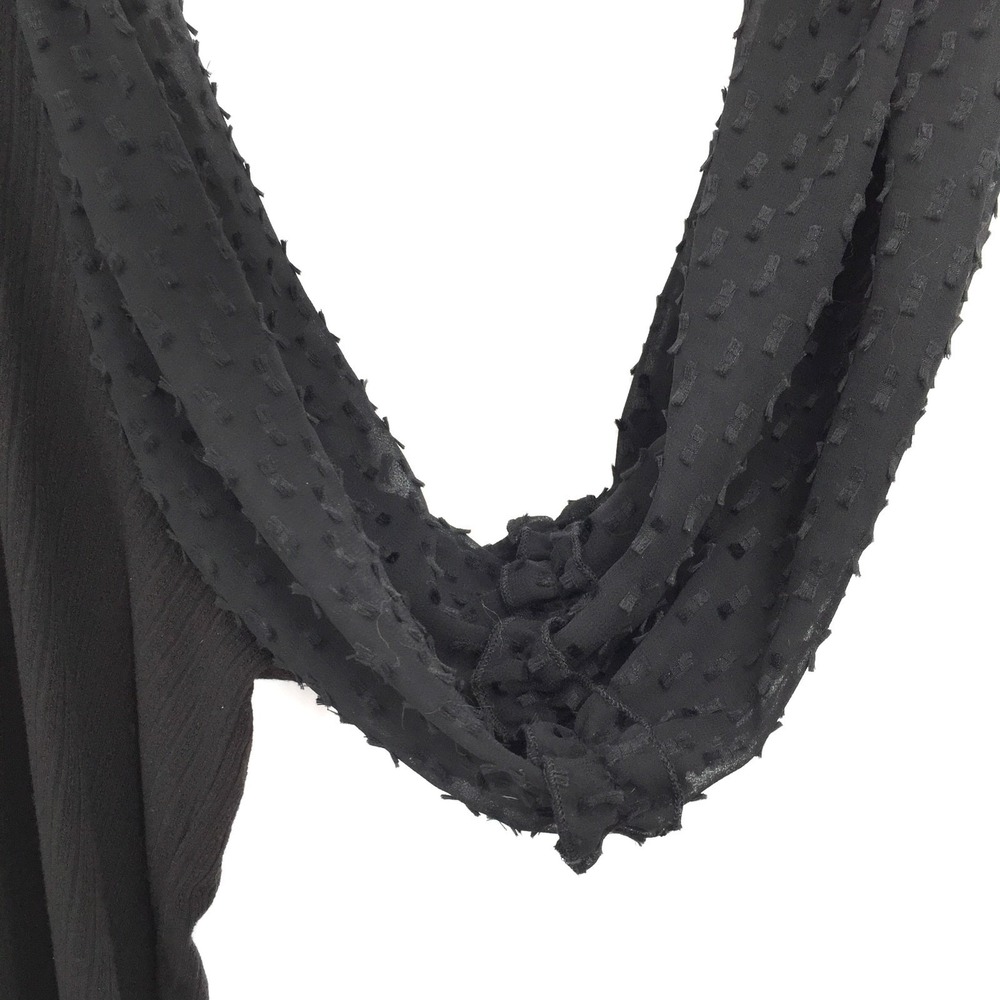 Torrid ribbed top sheer puff balloon sleeve whimsigoth top‎ stetch coquette 4 4X - Picture 10 of 12